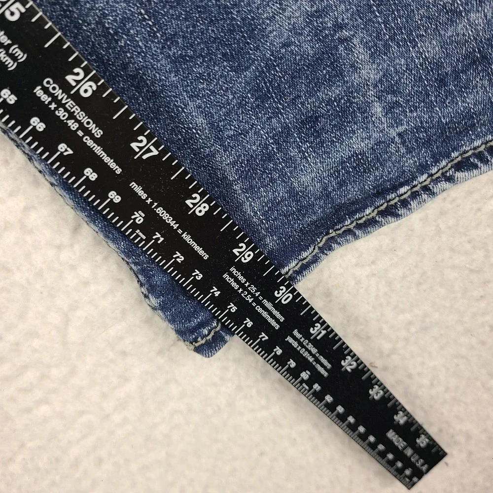 Silver Jeans Womens 18x31 Blue Suki High Slim Boot Denimotion Dark Wash Denim *